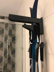 Posilňovňa alebo fitness centrum v ubytovaní Apartament dla aktywnych (z pięknym widokiem)