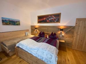 Postel nebo postele na pokoji v ubytování Berghof Haselsberger Appartements