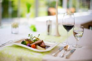 Essen im Hotel oder in der Nähe