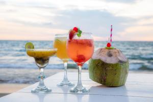 Nápoje v ubytování Mar Amar Casa de Playa