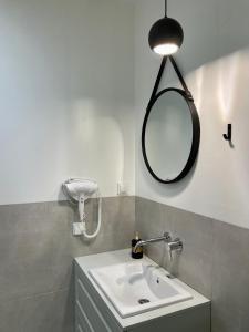 Kúpeľňa v ubytovaní Pensjonat Winnica