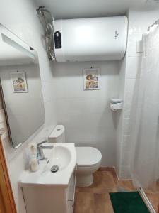 Kúpeľňa v ubytovaní Reina Mercedes + 37 fotografií