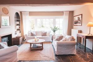 O zonă de relaxare la Le Gîte - Graty