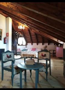 Posezení v ubytování Casa rural Nica