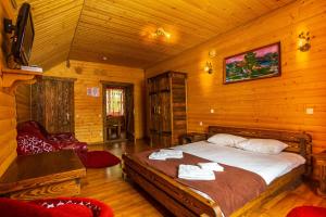 Postel nebo postele na pokoji v ubytování Milana SPA & Hotel - SPA included