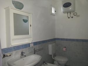 Koupelna v ubytování Mono Celestino