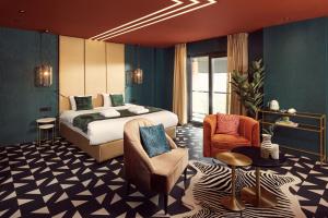 Postel nebo postele na pokoji v ubytování Van der Valk Hotel Breukelen