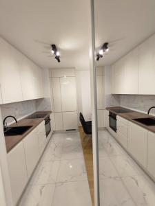 Apartment Ruby的厨房或小厨房
