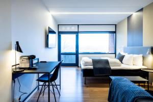 Posezení v ubytování Hotel Sønderborg Kaserne + 37 fotografií