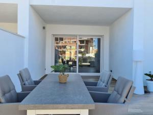 A seating area at Residence Bali