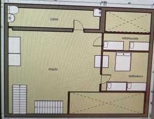 Půdorys ubytování Ferienhaus Brittenberg