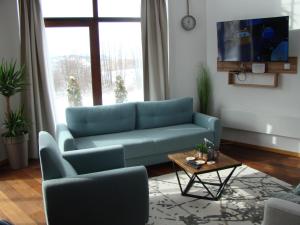 Posezení v ubytování Vila Secret Nest