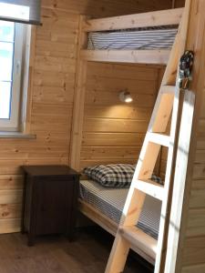 Poschodová posteľ alebo postele v izbe v ubytovaní Volzhskaya Usadba
