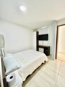 Ένα ή περισσότερα κρεβάτια σε δωμάτιο στο HERSUA HOTEL BOUTIQUE