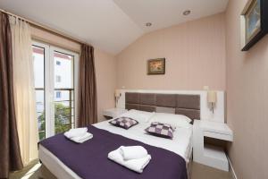Krevet ili kreveti u jedinici u objektu Family Hotel Zanè
