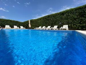 Bazén v ubytování Paradise Villa Cassonni Istria 4 Stars nebo v jeho okolí