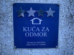 Certifikát, hodnocení, plakát nebo jiný dokument vystavený v ubytování Paradise Villa Cassonni Istria 4 Stars