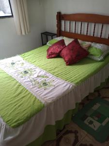Postel nebo postele na pokoji v ubytování Nilda Casas e Quartos para Aluguel