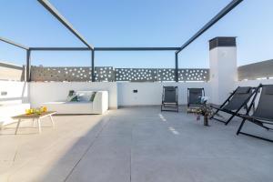 Patio alebo iná vonkajšia časť ubytovania Malaga Center Flat Mariblanca 12 Sun & Terrace Boutique