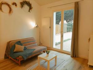 Χώρος καθιστικού στο Maison Bord de mer à Noirmoutier