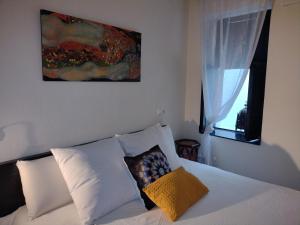 Ένα ή περισσότερα κρεβάτια σε δωμάτιο στο Casa Salvadora