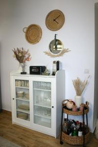 A kitchen or kitchenette at Kuspa House Soroni