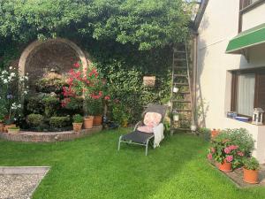 Zahrada ubytování Gemütliches Ferienhaus Mainz
