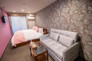 Area soggiorno di Stay SAKURA Kyoto Shijo Karasuma
