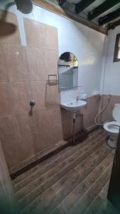 Vannituba majutusasutuses Saho Coffee & Rooms