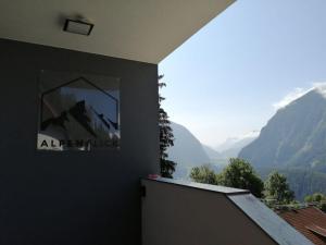 Výhľad na hory alebo výhľad na hory priamo z apartmánu