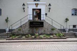 Byggingin sem hótelið er í