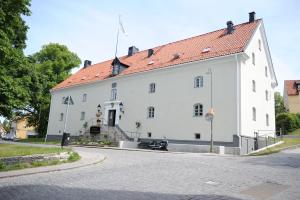 Byggingin sem hótelið er í