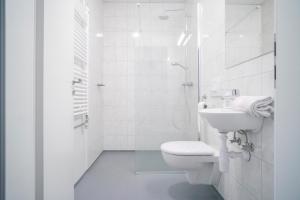 Koupelna v ubytování Guesthouse Pavi