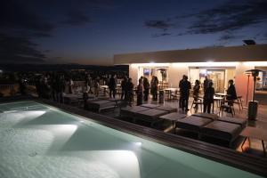 Bazén v ubytování Felix Hotels - Hotel Felix Olbia nebo v jeho okolí