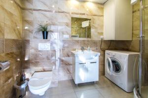 Koupelna v ubytování Apartamenty Izerskie