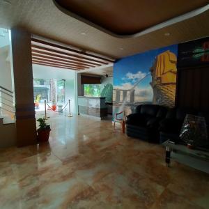TV a/nebo společenská místnost v ubytování JB Residency