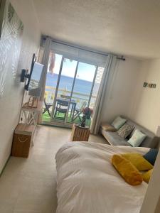 Letto o letti in una camera di Black diamond condominium