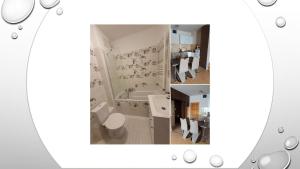Koupelna v ubytování Riadorma Apartman