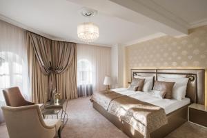 Rúm í herbergi á Hotel SEN