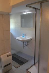 Koupelna v ubytování BnB "A la Crus" + 37 fotografií