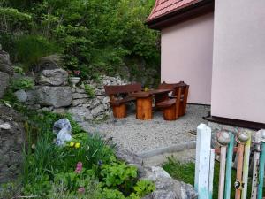 Zahrada ubytování Vila Lenka