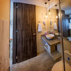 Koupelna v ubytování Trugo Luxury Rooms