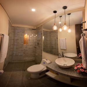 Koupelna v ubytování Trugo Luxury Rooms