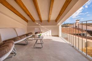A balcony or terrace at Casa Leon 84 by Sealand Villas