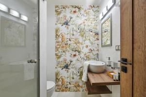 Hotel Alfréd a Hermína的一间浴室