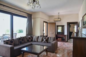 Posezení v ubytování Iraklis Apartments