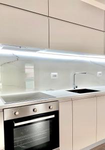 Køkken eller tekøkken på Olea Seaside Apartment