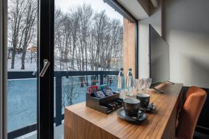 Μπαλκόνι ή βεράντα στο Bristol Hotel and Spa Bakuriani
