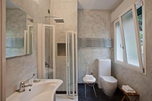 Kúpeľňa v ubytovaní MA Hotel