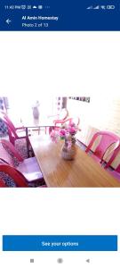 Posezení v ubytování Al Amin Homestay